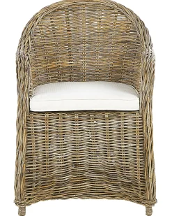 Best Sale Beliani Puutarhatuoli Rottinki Luonnonvari 2 Kpl Susua