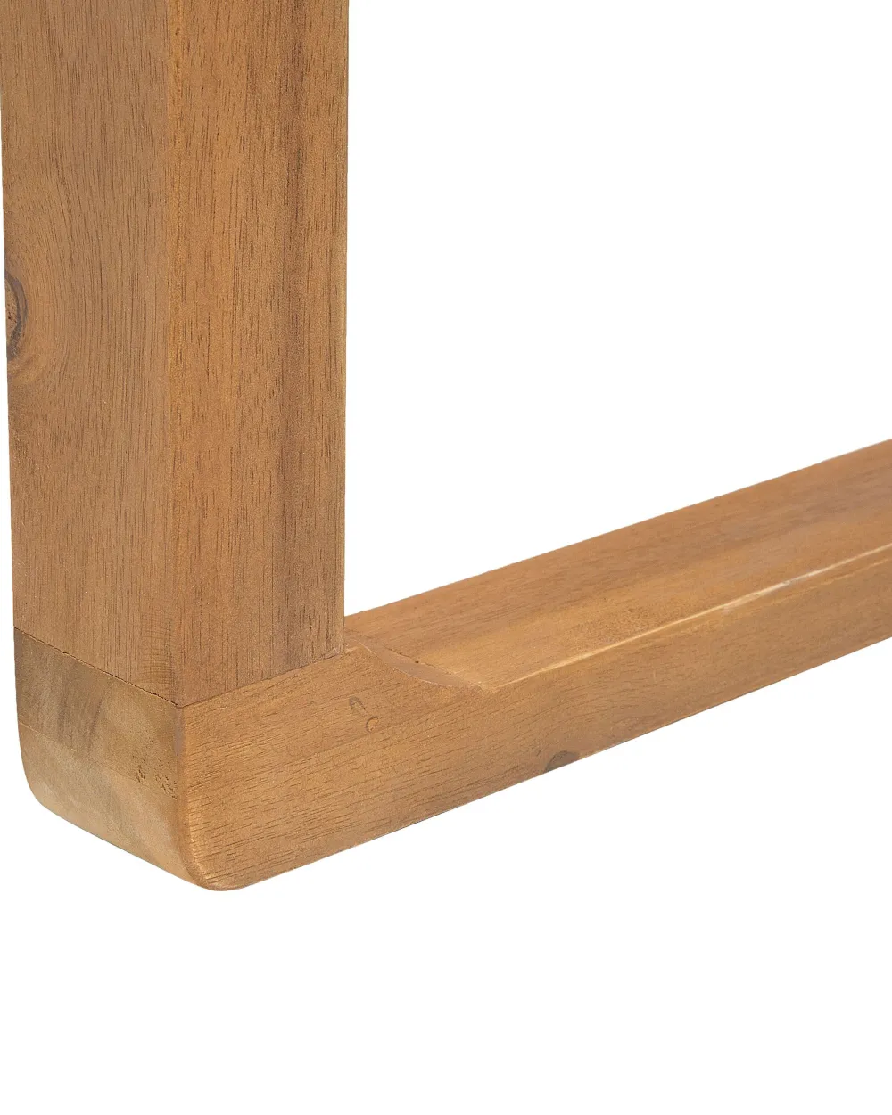 Clearance Beliani Puutarhatuoli Ruskeanharmaalla Pehmusteella 8Kpl Sassari