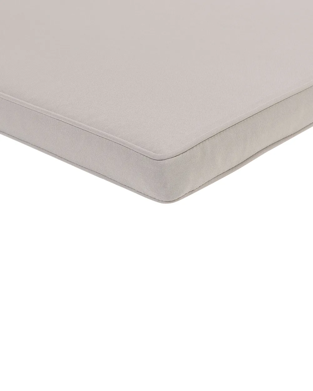 Clearance Beliani Puutarhatuoli Ruskeanharmaalla Pehmusteella 8Kpl Sassari