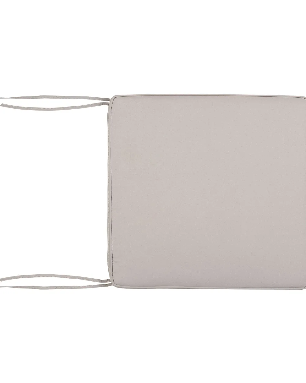 Clearance Beliani Puutarhatuoli Ruskeanharmaalla Pehmusteella 8Kpl Sassari