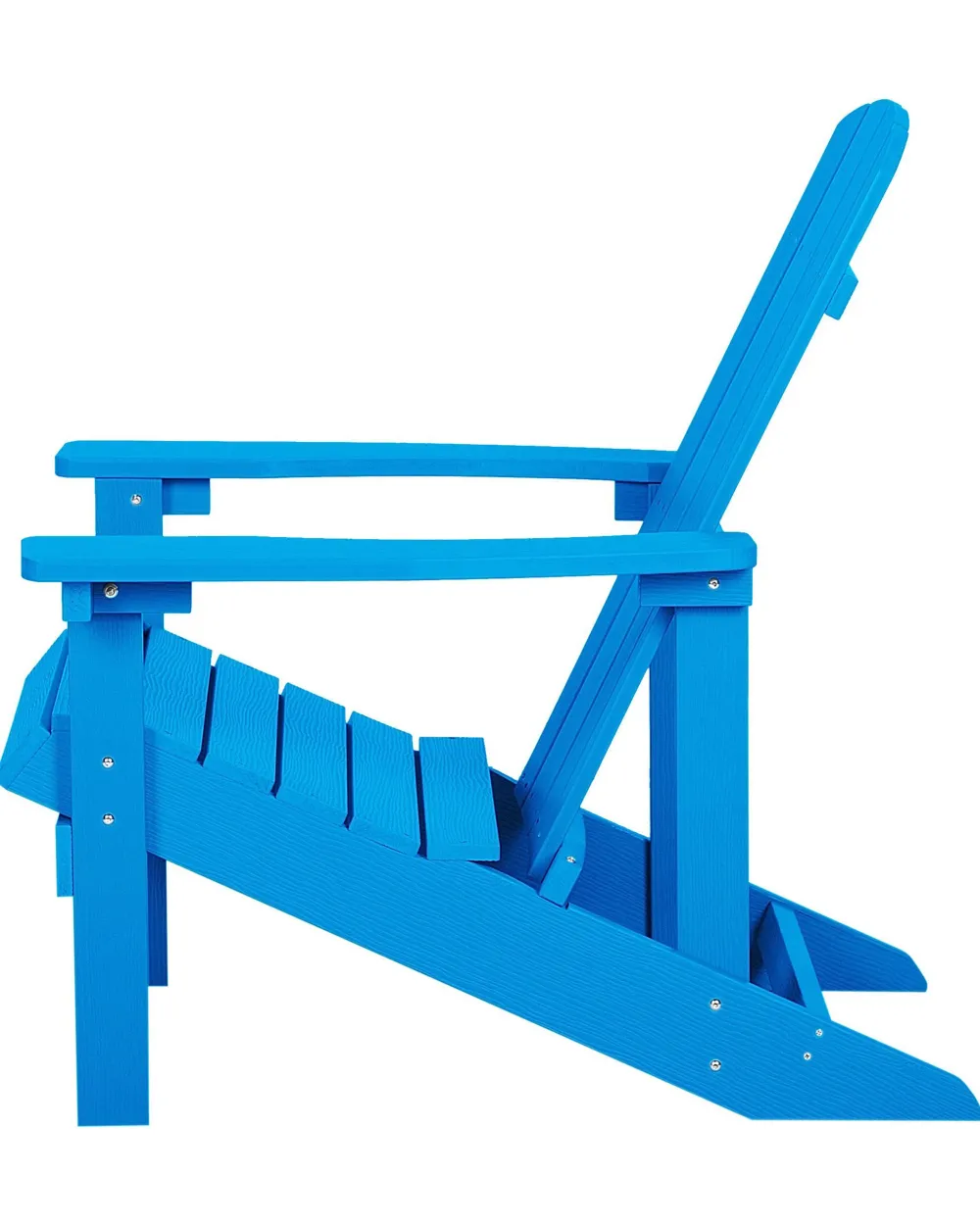 Hot Beliani Puutarhatuoli Sininen Adirondack