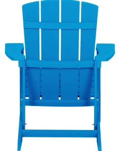 Hot Beliani Puutarhatuoli Sininen Adirondack