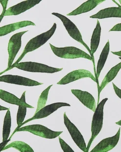 Clearance Beliani Puutarhatuoli Tumma Akasiapuu Vaihtokangas 2 Kpl Harmaa/Lehtikuvio 2 Kpl Cine