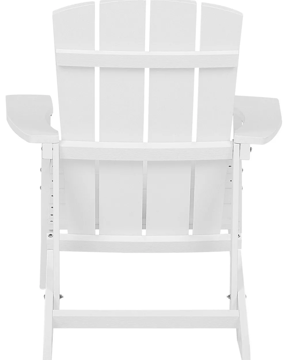 Ulkokalusteet<Beliani Puutarhatuoli Valkoinen Adirondack