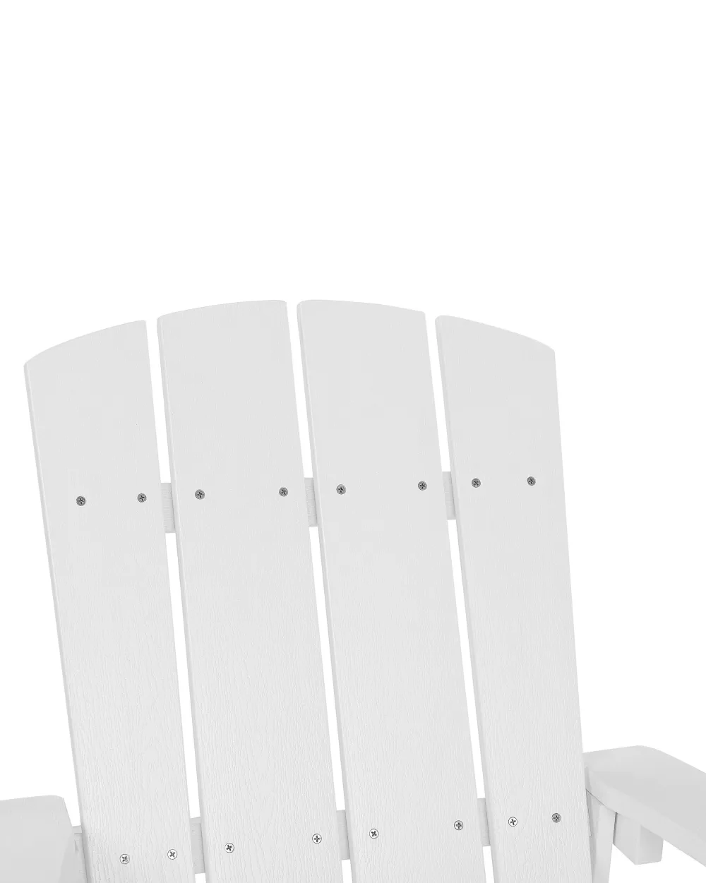 Ulkokalusteet<Beliani Puutarhatuoli Valkoinen Adirondack