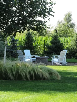 Ulkokalusteet<Beliani Puutarhatuoli Valkoinen Adirondack