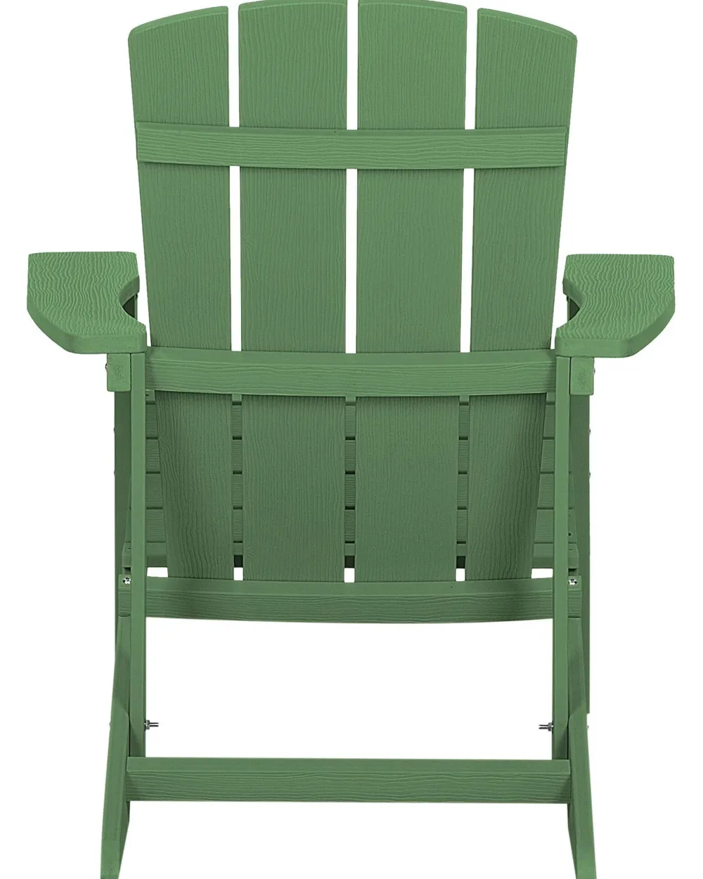 Ulkokalusteet<Beliani Puutarhatuoli Vihrea Adirondack