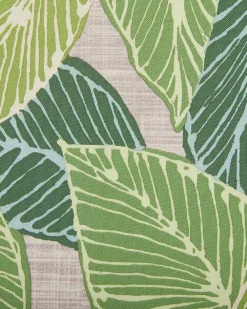 Ulkokalusteet<Beliani Puutarhatuoli Vihrealla Pehmusteella Sassari