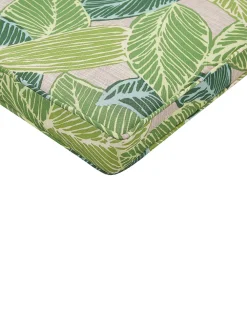 Ulkokalusteet<Beliani Puutarhatuoli Vihrealla Pehmusteella Sassari