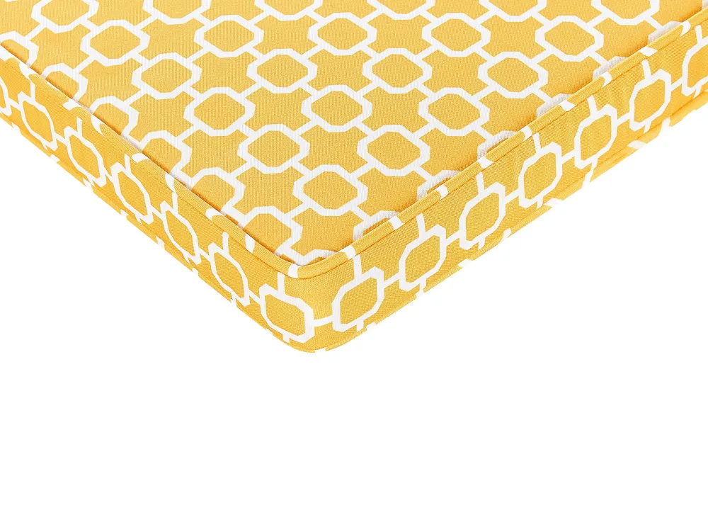 Cheap Beliani Puutarhatuolin Pehmuste Keltainen 37 X 34 Cm 2 Kpl Terni