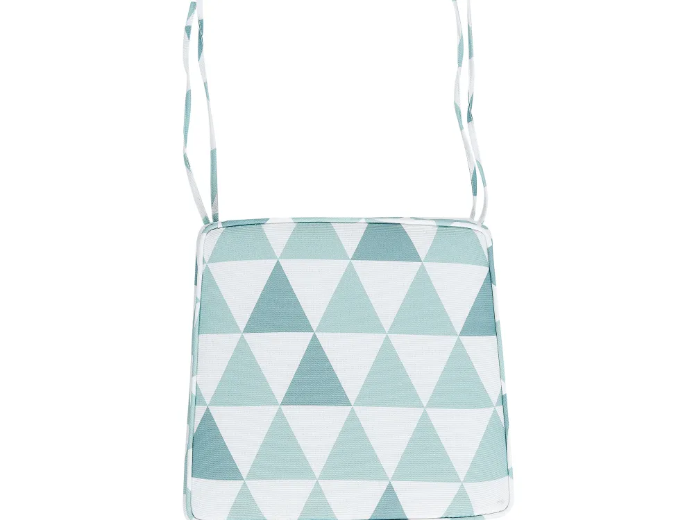 Best Sale Beliani Puutarhatuolin Pehmuste Vaaleansininen 37 X 34 Cm 2 Kpl Terni