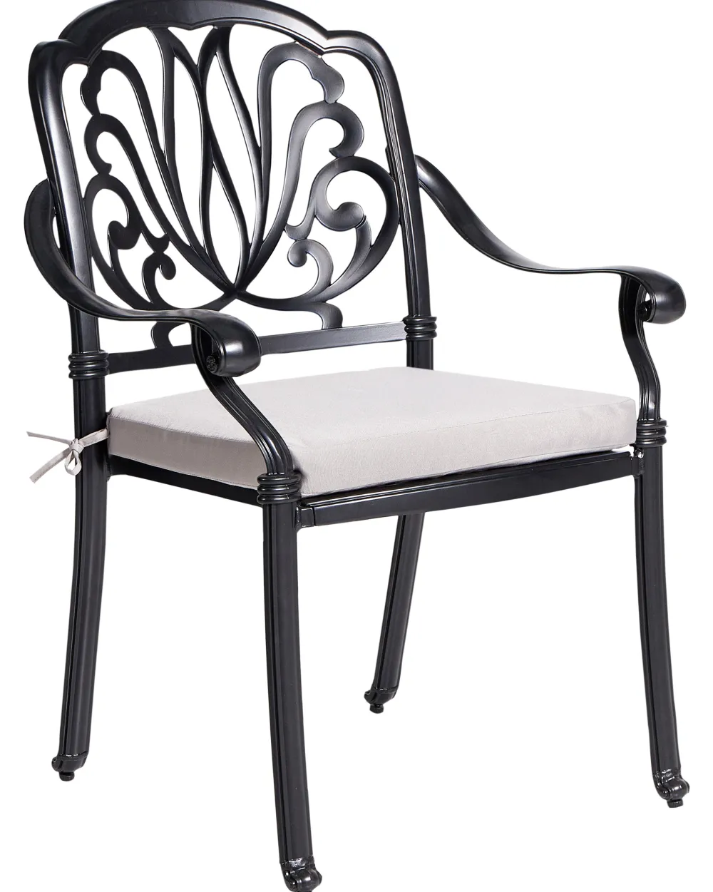 Ulkokalusteet<Beliani Puutarhatuolit 4Kpl Musta Ancona