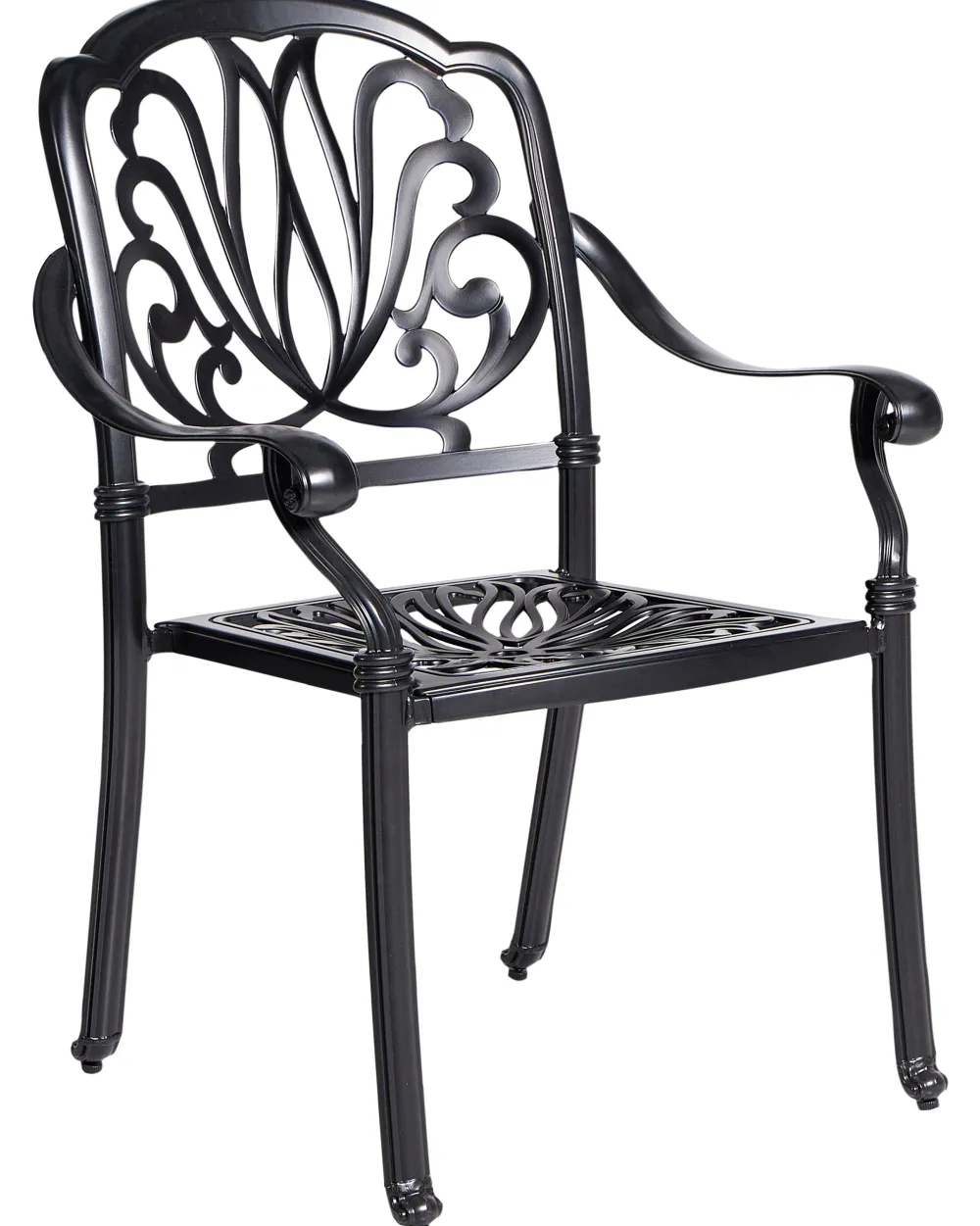 Ulkokalusteet<Beliani Puutarhatuolit 4Kpl Musta Ancona