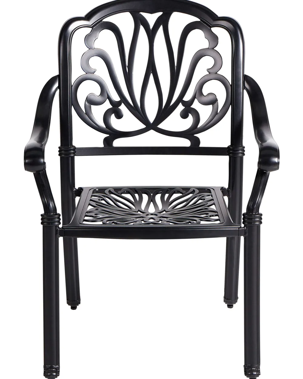 Ulkokalusteet<Beliani Puutarhatuolit 4Kpl Musta Ancona