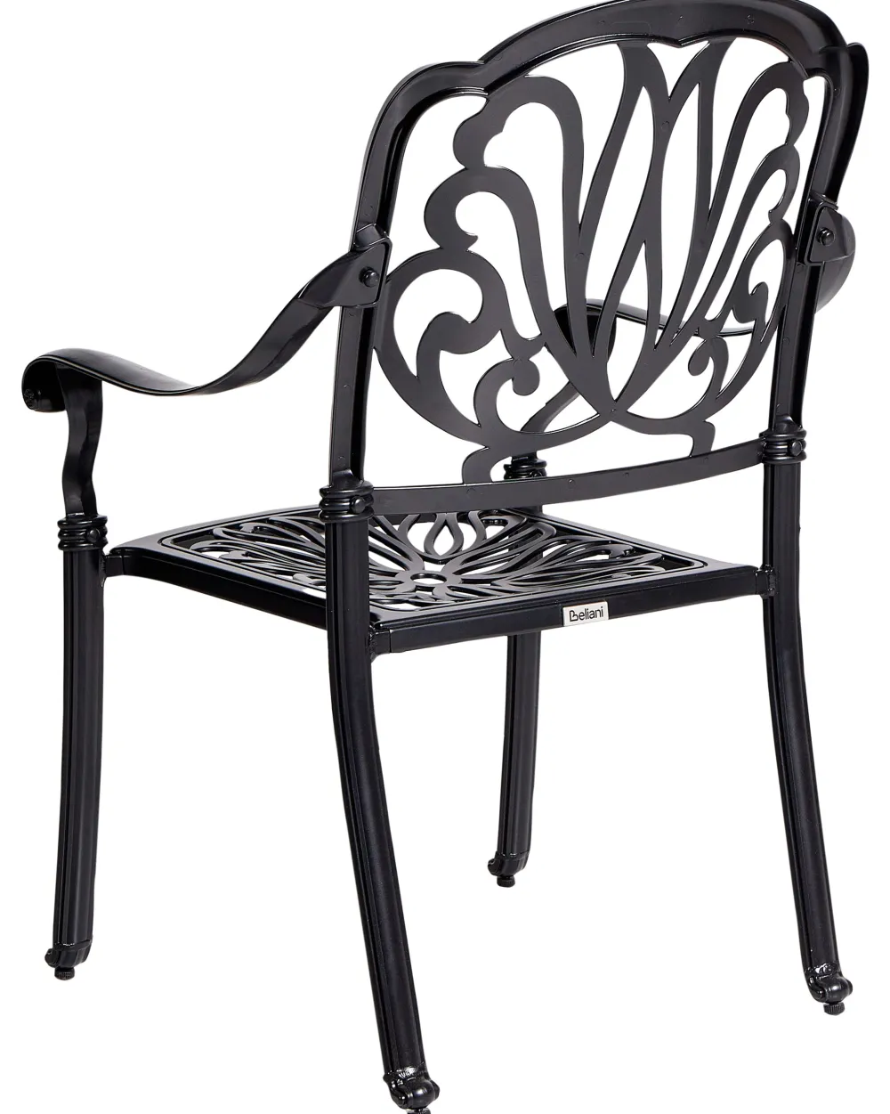 Ulkokalusteet<Beliani Puutarhatuolit 4Kpl Musta Ancona