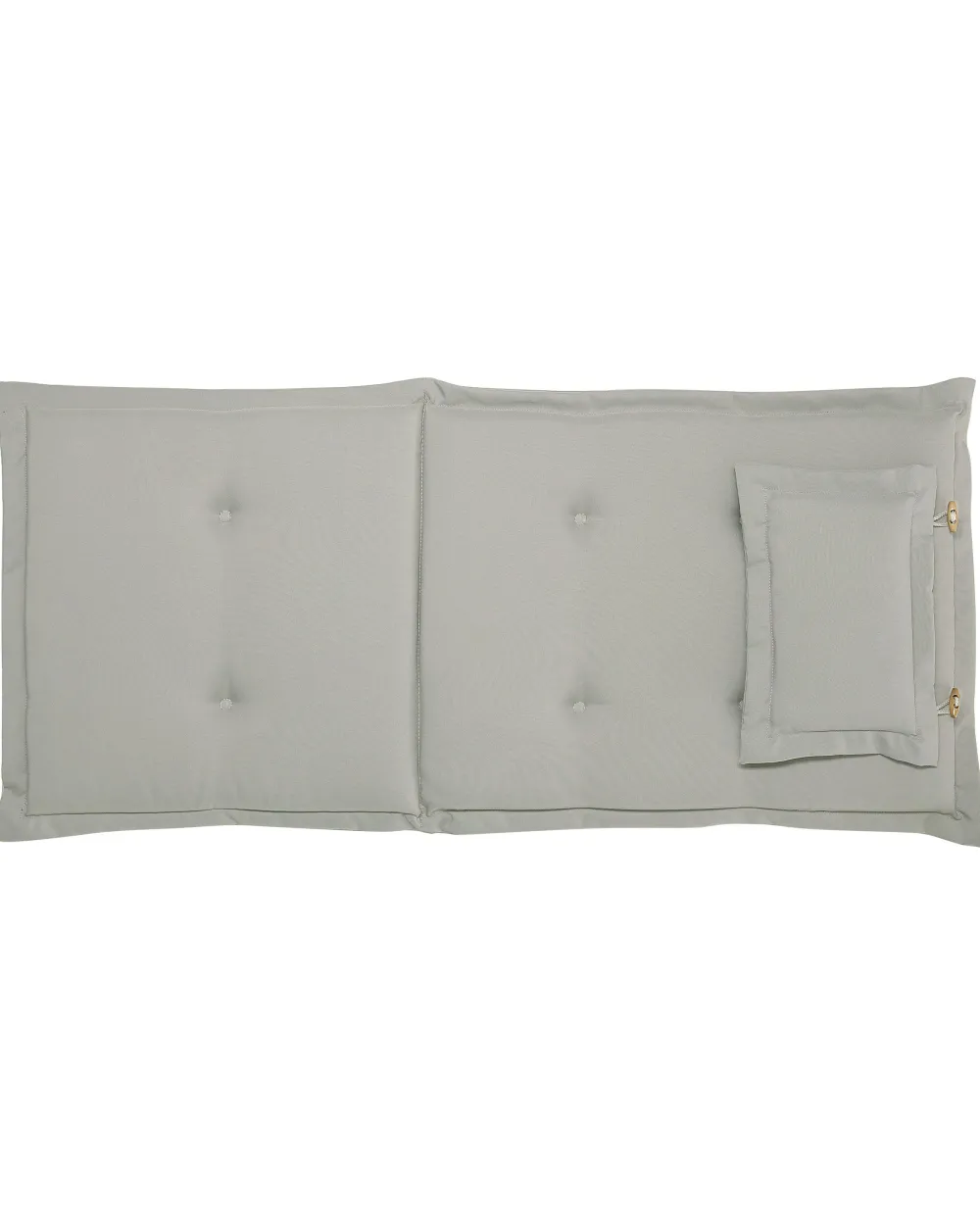 Ulkokalusteet<Beliani Puutarhatuolit 2Kpl Setti Ruskeanharmailla Pehmusteilla Java