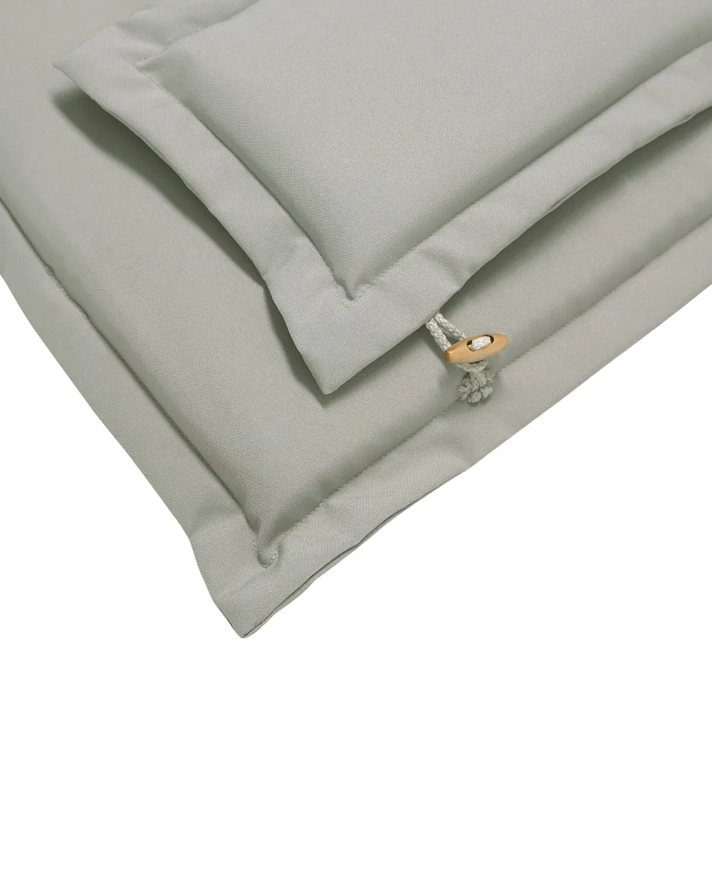 Ulkokalusteet<Beliani Puutarhatuolit 2Kpl Setti Ruskeanharmailla Pehmusteilla Java