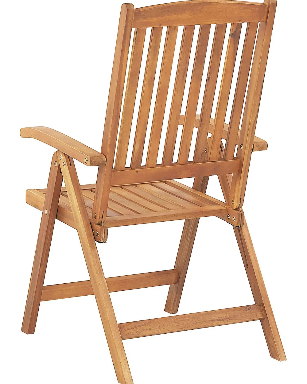 Ulkokalusteet<Beliani Puutarhatuolit 2Kpl Setti Ruskeanharmailla Pehmusteilla Java