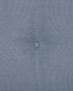 Ulkokalusteet<Beliani Puutarhatuolit 2Kpl Sinisilla Pehmusteilla Java