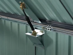 Store Beliani Puutarhavaja Teras Grafiitinharmaa 158 X 134 Cm Moena