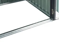 Ulkokalusteet<Beliani Puutarhavaja Teras Grafiitinharmaa 270 X 158 Cm Aosta