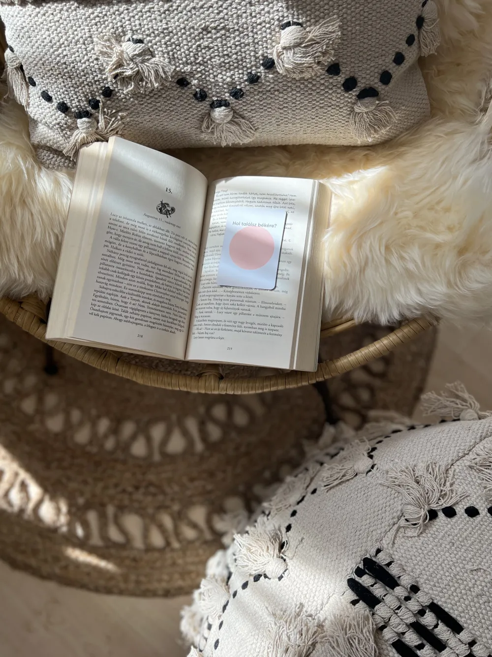 Tekstiilit<Beliani Puuvillainen Beige/Musta Tyynysetti 2 Kpl 45 X 45 Cm Thondi