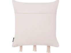 Tekstiilit<Beliani Puuvillainen Beige/Musta Tyynysetti 2 Kpl 45 X 45 Cm Thondi
