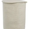 Säilytys<Beliani Puuvillakori Luonnonvalkoinen 44 Cm Silopi