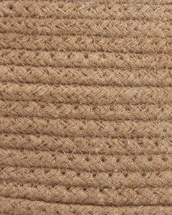 Säilytys<Beliani Puuvillakori Luonnonvari 30 Cm 2 Kpl Chiniot