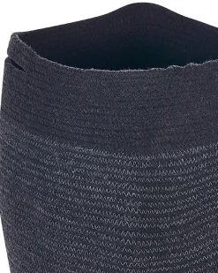 Säilytys<Beliani Puuvillakori Musta 33 Cm Arrah