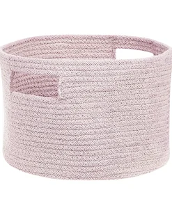 Sale Beliani Puuvillakori Pastellipinkki 30 Cm 2 Kpl Chiniot