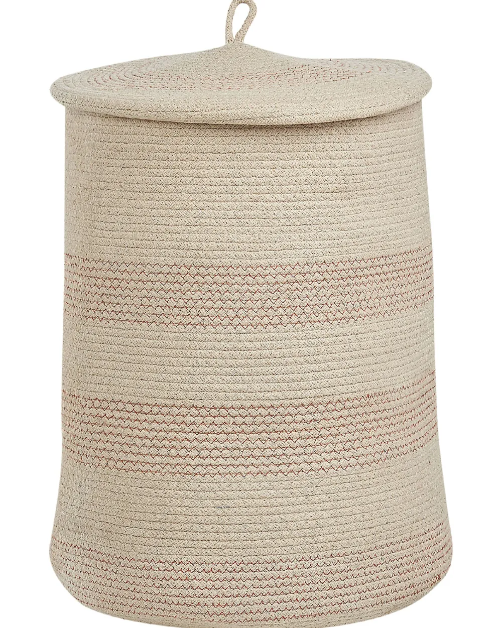 Discount Beliani Puuvillakori Vaalea Beige 44 Cm Silopi