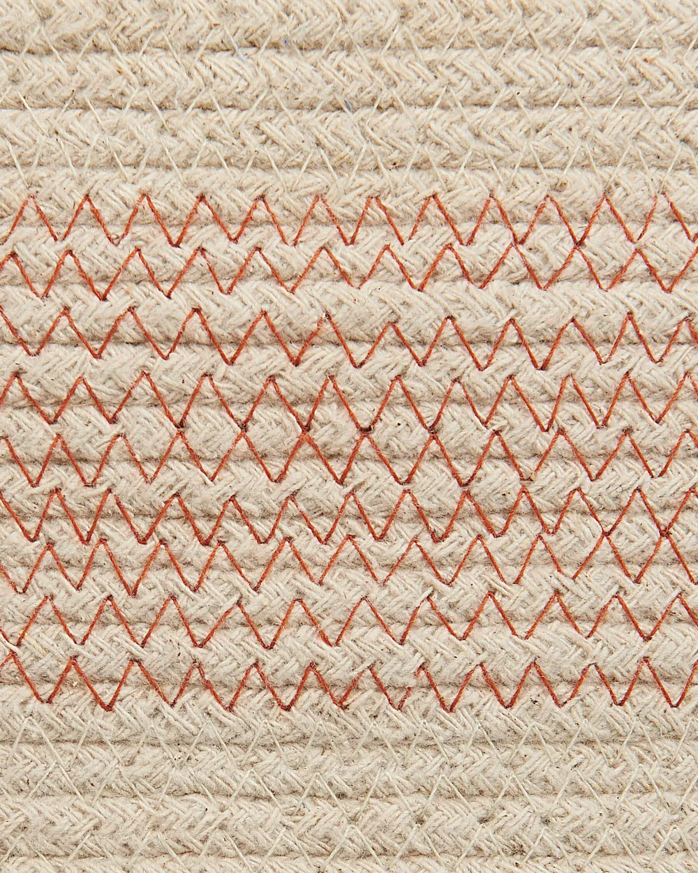 Discount Beliani Puuvillakori Vaalea Beige 44 Cm Silopi