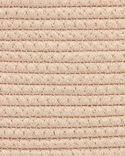 Säilytys<Beliani Puuvillakori Vaalea Beige 2 Kpl Gissar