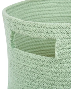 Sale Beliani Puuvillakori Vaaleanvihrea 30 Cm 2 Kpl Chiniot