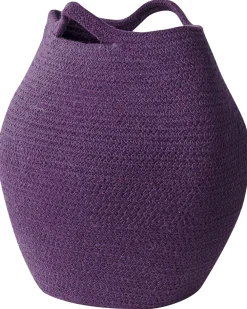Säilytys<Beliani Puuvillakori Violetti 30 Cm 2 Kpl Panjgur
