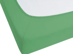 Lastenhuone<Beliani Puuvillalakana Muotoonommeltu Vihrea 90 X 200 Cm Janbu