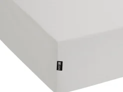 Tekstiilit<Beliani Puuvillalakana Muotoonommeltu Vaaleanharmaa 200 X 200 Cm Janbu