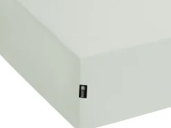 Online Beliani Puuvillalakana Muotoonommeltu Vaaleanvihrea 200 X 200 Cm Janbu