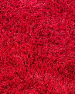 Matot<Beliani Pyorea Matto Kangas Punainen 140 Cm Cide