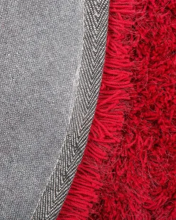 Matot<Beliani Pyorea Matto Kangas Punainen 140 Cm Cide