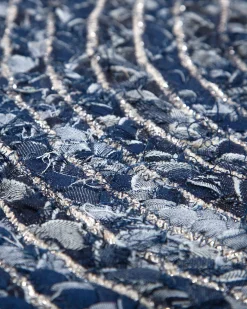 Cheap Beliani Pyorea Matto Puuvilla Tummansininen 140 Cm Buluca