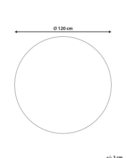 Discount Beliani Pyorea Matto Vaaleanpunainen 120 Cm Eldivan