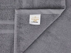 Flash Sale Beliani Pyyhesetti 11 Kpl Harmaa Puuvilla Areora