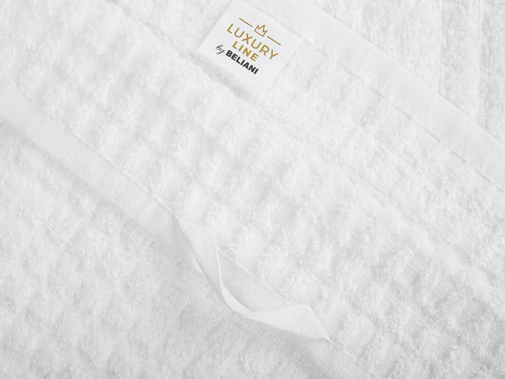 Online Beliani Pyyhesetti 4 Kpl Valkoinen Puuvilla Atai