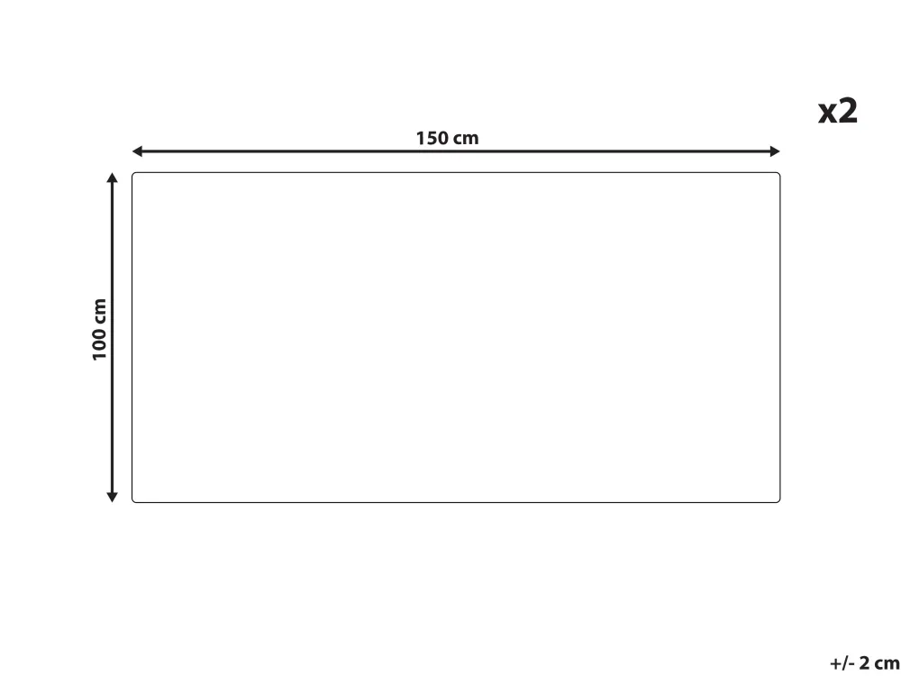 Tekstiilit<Beliani Pyyhesetti Puuvilla Hiekanruskea 2 Kpl Mitiaro