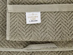 Tekstiilit<Beliani Pyyhesetti Puuvilla Oliivinvihrea 9 Kpl Mitiaro