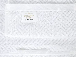 Tekstiilit<Beliani Pyyhesetti Puuvilla Valkoinen 2 Kpl Mitiaro