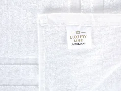 Hot Beliani Pyyhesetti Puuvilla Valkoinen 9 Kpl Mitiaro