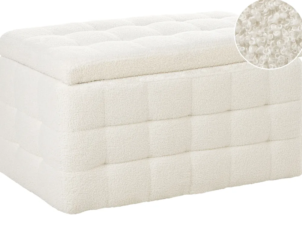 Säilytys<Beliani Rahi Buklee Säilytystila Valkoinen 72 X 42 Cm Michigan